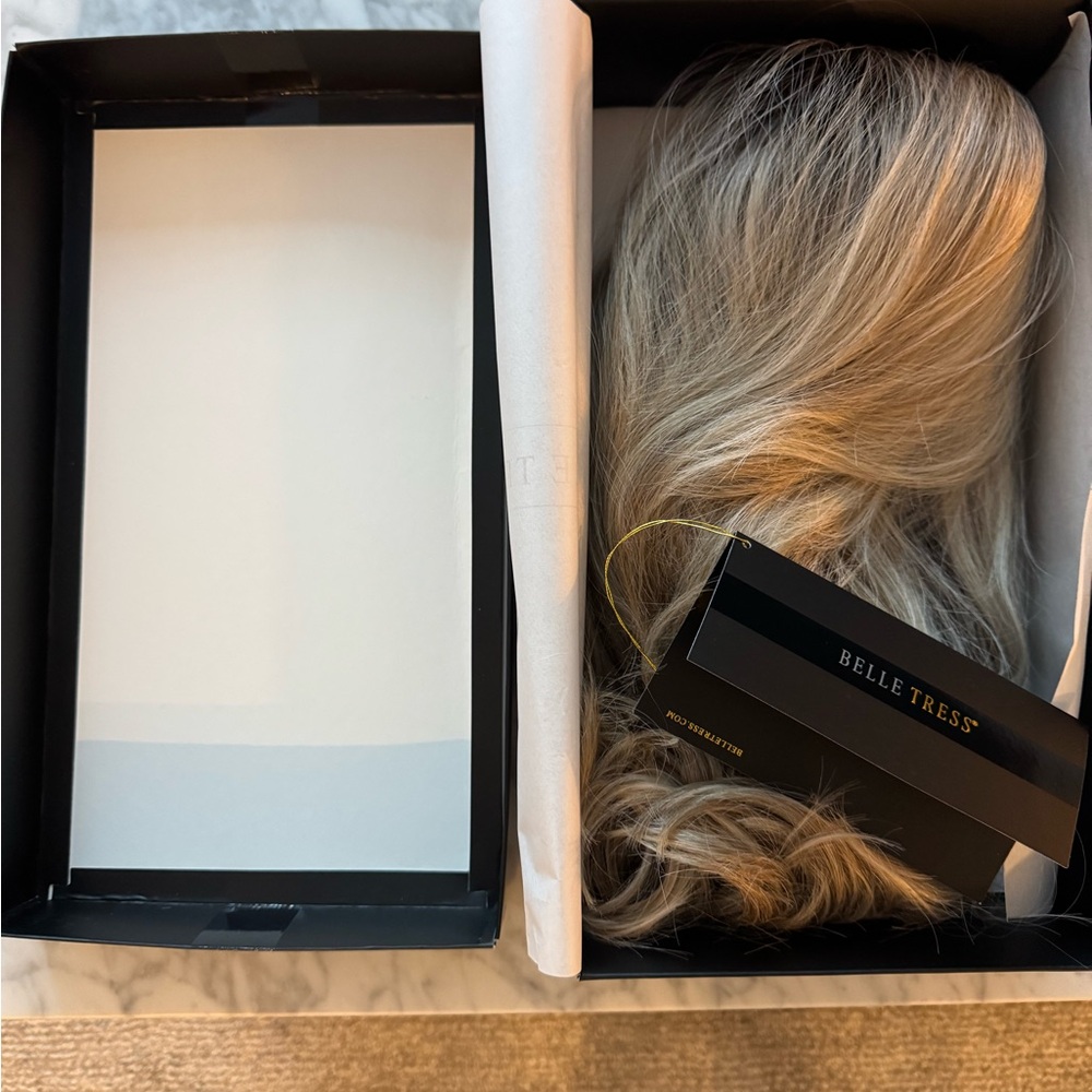 Belle Tress Blonde Wig - Verona in Milkshake Blonde-R Rooted